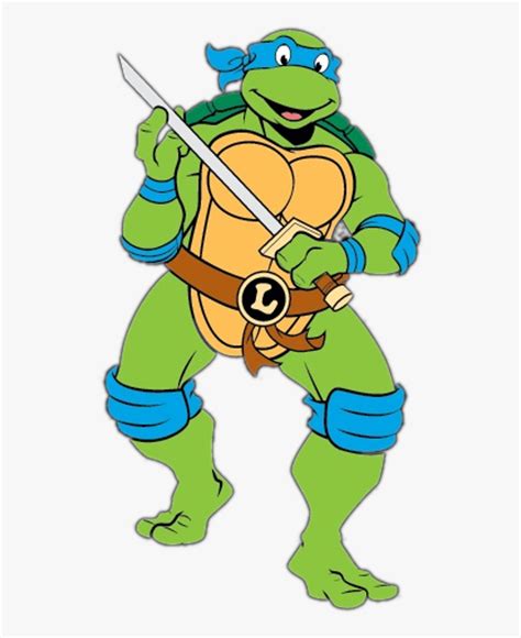 Teenage Mutant Ninja Turtles Leonardo Cartoon