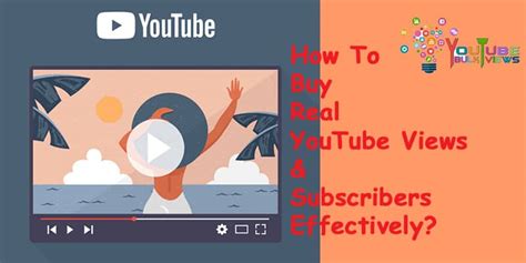 One of the best places to buy youtube views and subscribers from isn't actually what you would expect. How To Buy Real YouTube Views and Subscribers Effectively ...