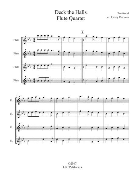 10 Christmas Carols For Flute Quartet Sheet Music Pdf Download