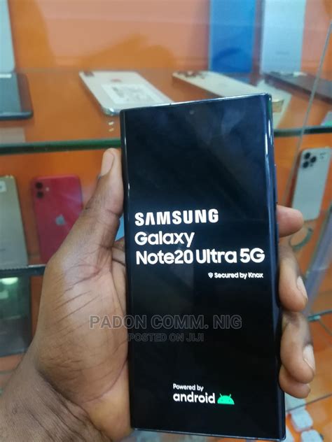 Samsung Galaxy Note Ultra G Gb Black In Ikeja Mobile Phones Padon Comm Nig Jiji Ng