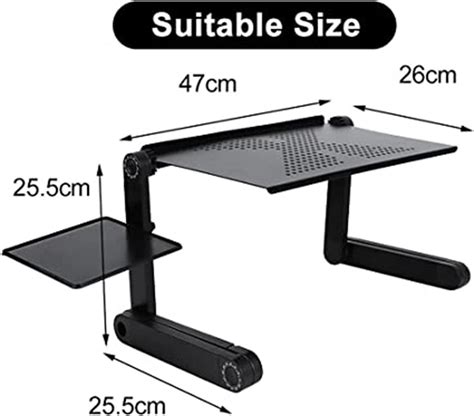 Adjustable Portable Aluminum Laptop Desk For Table Stand Etsy