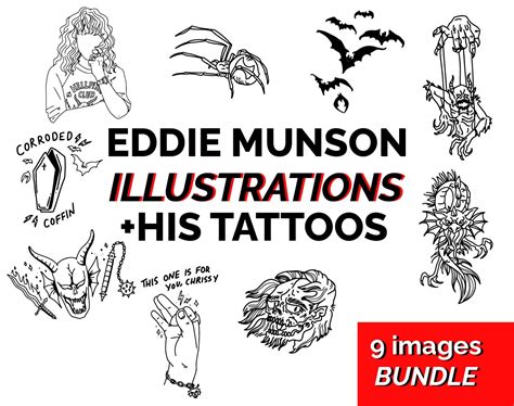 Update More Than 84 Eddie Munson Bat Tattoo Stencil Best Vn