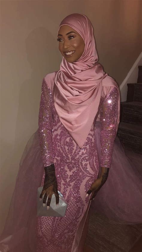 Pink Muslimah Prom Dress Hijab Prom Dress Prom Dresses Prom Dresses Modest