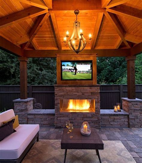 The Best Backyard Fireplace Ideas Suitable For All Season 10 Backyard