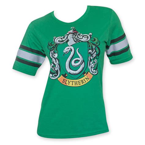 Harry Potter Slytherin Womens Green Tee Shirt