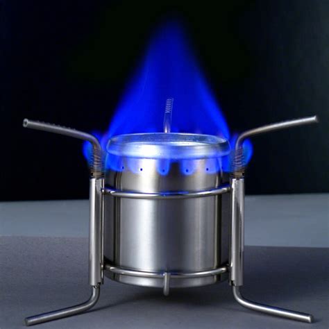Stainless Steel Camping Spirit Stove Stainless Steel Alcohol Stove