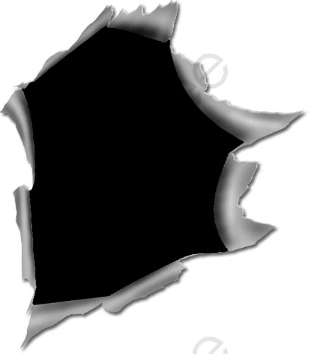 Tear Black Crack Holes Png Transparent Image And Clipart For Free