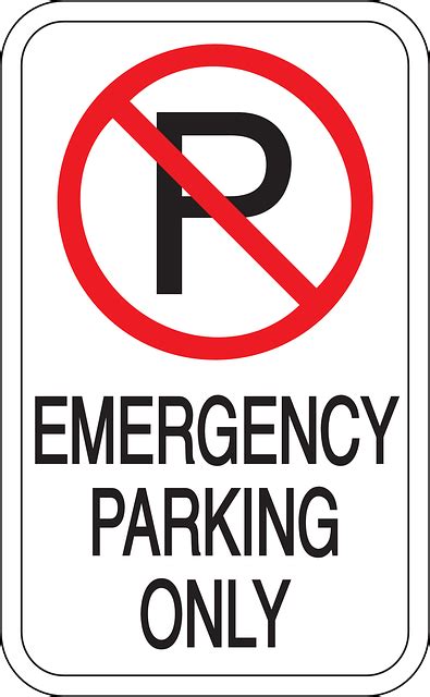 Free Photo Signage Emergency Only Alert Sign Warning Parking Max Pixel