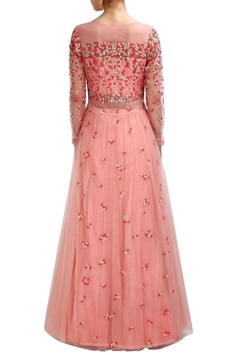 Find great deals on ebay for anarkali lehenga partywear. Pink color anarkali gown | Anarkali gown, Beautiful ...