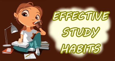 Effective Study Habits Strategies In Studying For Students