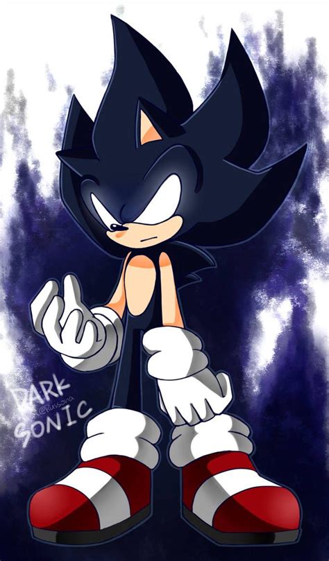 Darksonic By Russona Sonic Sonic Fan Art Sonic And Shadow