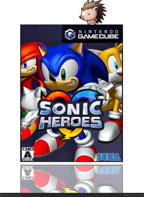 Sonic Heroes Gamecube Box Art Cover By Gearblaze