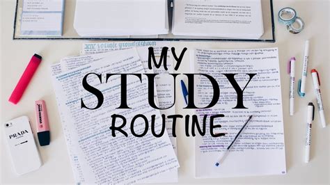 My Study Routine Study Routine Of A Law Student Youtube