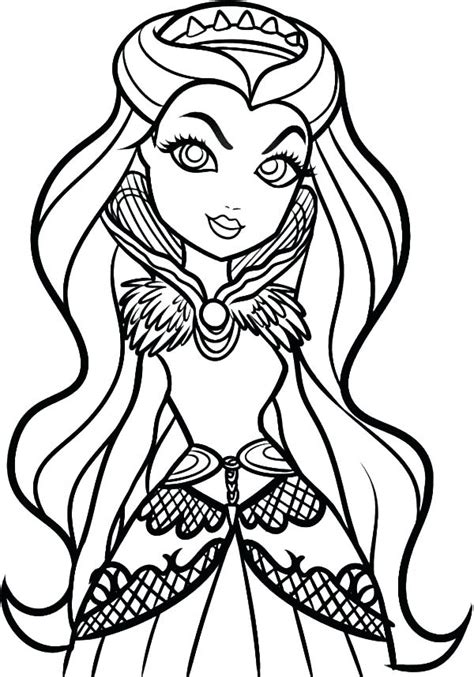 Queen Coloring Pages At Free Printable Colorings