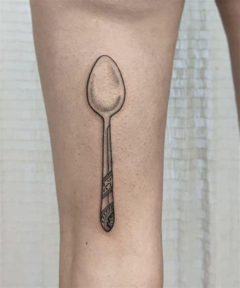 30 Pretty Spoon Tattoos For Your Inspiration Spoonie Tattoo Tattoos