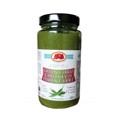 Akis Green Chilli Chutney Spice Centre