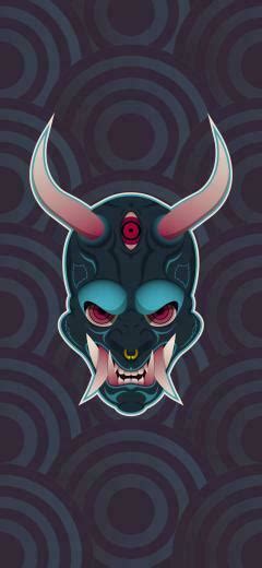 Free Download 71 Oni Mask Wallpapers On Wallpaperplay 1920x2715 For