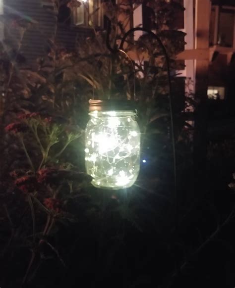 Hanging Solar Mason Jar Lights Dollar Tree Diy Craft Idea Joyfully Treasured