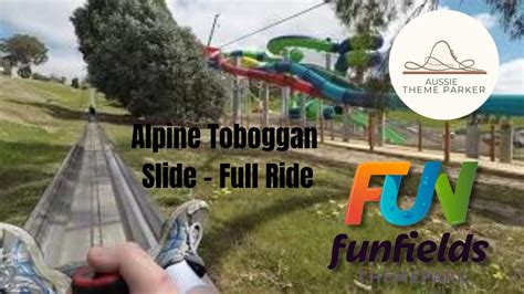 Alpine Toboggan Slide At Funfields Full Ride Youtube