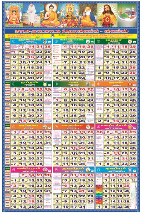 Pdf 2018gugan Tamil Calendar
