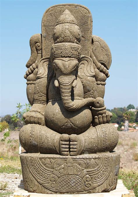Large Garden Ganesh Statue 58 83ls90 Hindu Gods And Buddha Statues