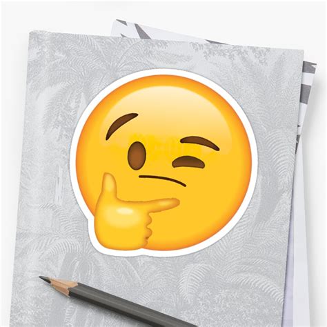 Girls like to use this emoji a lot because. "I Don't Know Secret Emoji | funny internet meme" Sticker ...