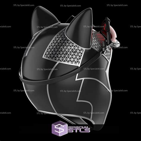 Cosplay Stl Files Catwoman Arkham Knight Helmet And Goggles Specialstl