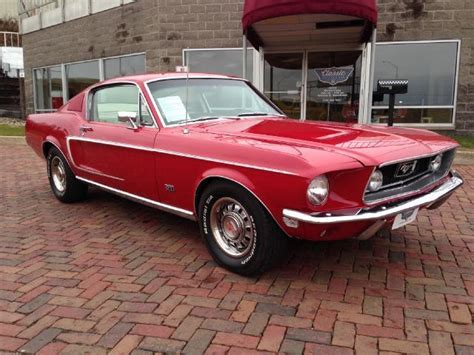 1968 Ford Mustang Fastback 22 Gt Restored Classic 4 Speed Power