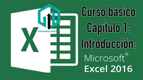 Curso De Excel Básico Para Principiantes Capitulo 1 Introducción