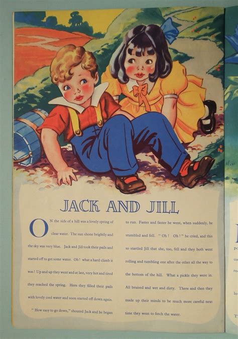 9 Stories Vintage 1940s Childrens Book By Fairylite 40s Colour