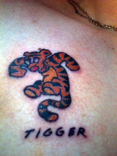 tigger tattoo by completeartist on deviantart