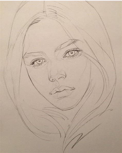 Outlines Portrait Sketches Pencil Portrait Portrait Drawing Drawing