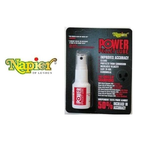 Napier Power Pellet Lube 25ml Pump Spray Wolfman