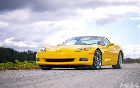 Yellow Chevrolet C6 Corvette Wallpapers 1680x1050 363904