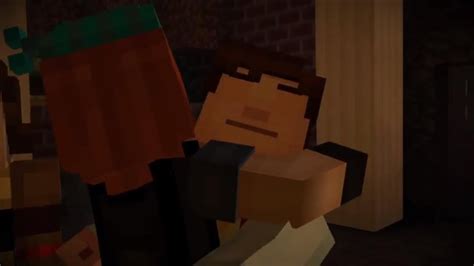 Minecraft Story Mode Episode 2 Jesse X Petra Romantic And Cute Scenes