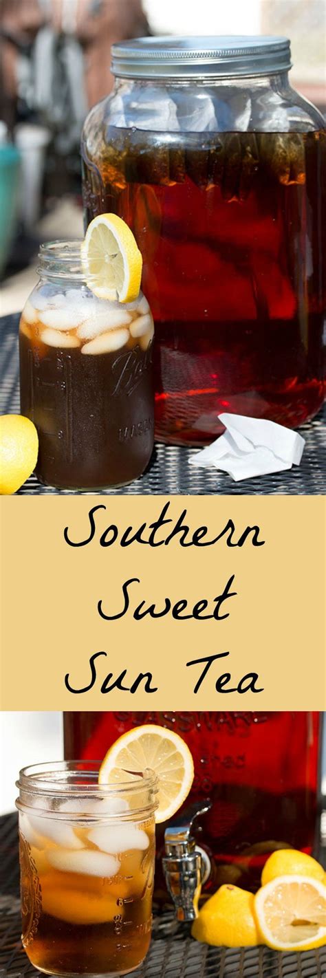 Sweet Tea Is As Southern As It Gets This One Is Sun Kissed Sun Tea