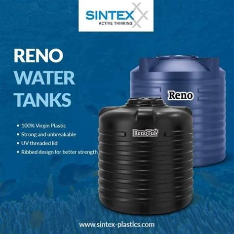 White Sintex Water Tank Dw Storage Capacity 500l At Rs 52litre In