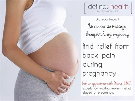 Massage Therapy Benefits In Pregnancy Definehealthca