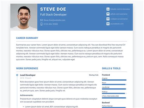 I am excited with the prospects of working with stanbic bank for both career development and mutual benefits. Pillar - Free Bootstrap 4 Resume/CV Template for Developers | UX & Bootstrap