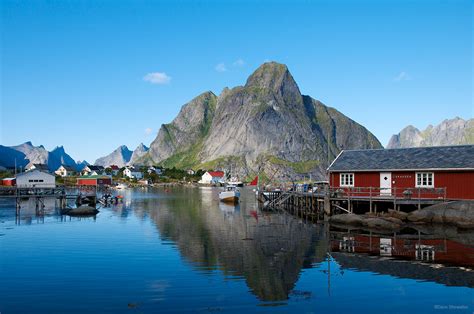 Reine' Reflections : Reine' - Lofoten, Norway : Dave ...