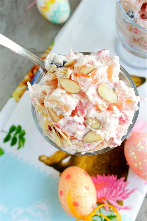 One thing we always serve for easter brunch: easy fruit salad www.petitfoodie.com | Easter fruit salad ...