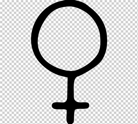 Símbolo De Género Signo Femenino Símbolo Diverso Mujer Firmar Png