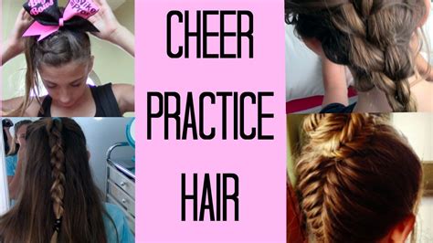 Cheer Hairstyles For Practice Wavy Haircut