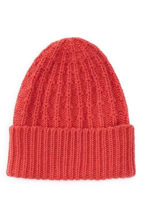 Womens Coral Beanies Nordstrom