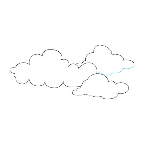 How To Draw Clouds Step By Step