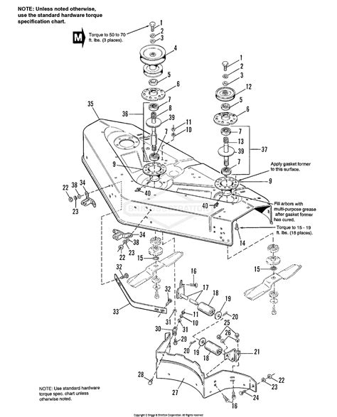 48c Mower Deck Parts Diagram