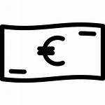 Euro Icon Money Outline Icons Grid Finance