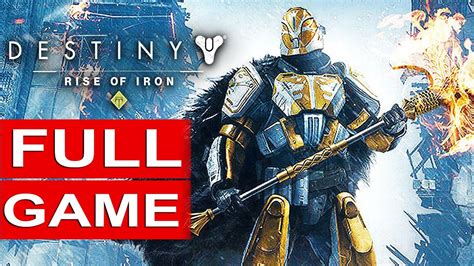 Fallen mutants now scavenge the tombs of the golden age, and the plague they have unearthed in the wastes is more. DESTINY RISE OF IRON Gameplay Walkthrough Part 1 1080p HD PS4 FULL GAME - No Commentary - YouTube
