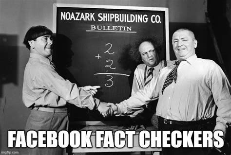 Three Stooges Facebook Fact Checkers Imgflip