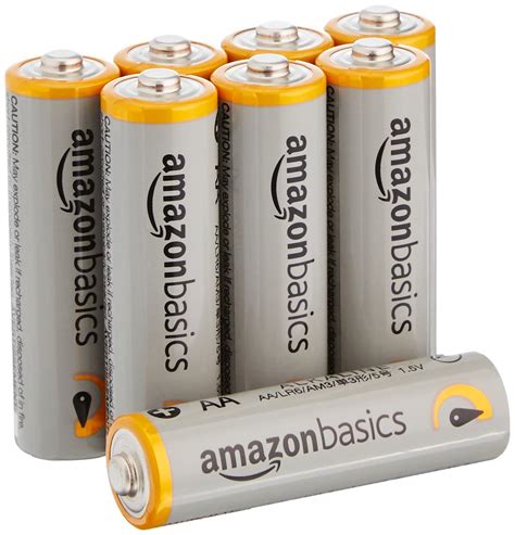 New Amazonbasics Aa Performance Alkaline Batteries 8 Pack Fast